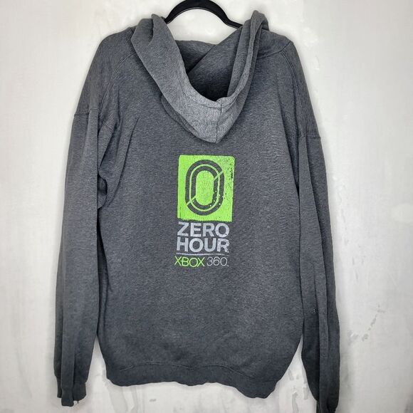 Vintage Adidas Xbox 360 Zero Hour Distressed Hoodie Size 2XL - Picture 5 of 7